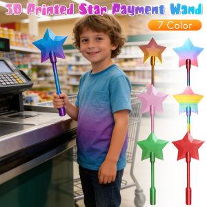 3d Printed Tap-to-pay Wand Credit Card Wand Star Magic Wands Contactless Payment Card Holder Wands Payment Card Holder Gifts