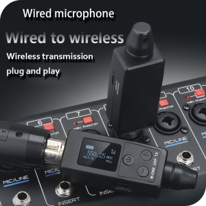 Penerima Pemancar Mikrofon Nirkabel & Sistem XLR