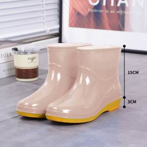 Waterproof Slip-resistant Womens Rubber Boots