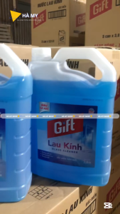 Nước Lau Kính Gift Can 38kg Siêu Sạch Chống Bám Bụi Lau Chùi Kính Tiết Kiệm Cho Nhà HàngKhách Sạn