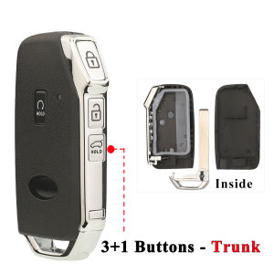jingyuqin Remote Car Key Shell For Kia Sportage Niro Ceed Sorento Cerato Forte Seltos Telluride 2017-2025 Smart Fob Case Holder