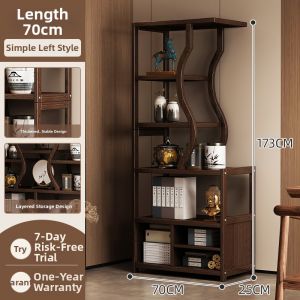MOLORE | Antique Display Antique Tea Utensils Display Cabinet