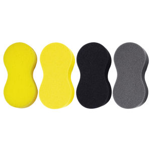Durable 8-Shaped Car Wash Sponge Block for Automotive Exterior Cleaning and Kitchen Use