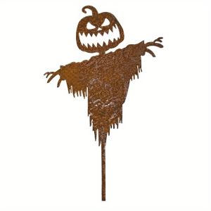 1 ชิ้นที่ไม่ซ้ํากัน Rustic หุ่นไล่กา Silhouette Garden Decor - ธีมฮาโลวีนกลางแจ้ง Yard & ตกแต่งสวน ตกแต่งฮาโลวีน