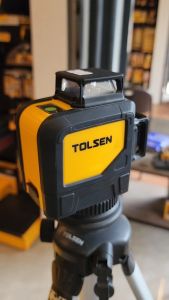 Tolsen Industrial Osram Green Beam Self Leveling Two Plane Leveling (30Meters) and Alignment Line Laser 35154
