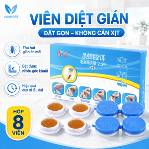 Combo 2 hộp diệt gián sinh học hộp 8 viên diệt tận gốc tất cả các loại gián hiệu quả an toàn.