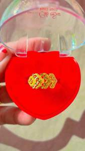 Cincin emas bangkok cop 916 persis ori