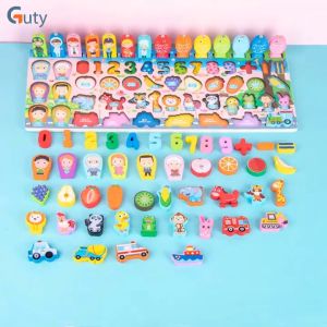 Đồ Chơi Gỗ Thông Minh Cho Bé Đồ Chơi Trí Tuệ Đồ Chơi Giáo Dục Bộ Câu Cá Cho Bé Bảng Gỗ Giáo Cụ Montessori Giúp Bé Phát Triển Tư Duy Trí Thông Minh Khả Năng Nhận Biết Chữ Cái Số Hình Khối Giao Thông