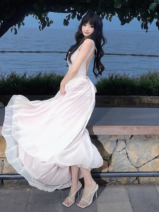 Tourist And Vacation Wear Fairy Style Niche Design Long Dress