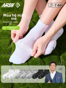 YIZHIYU | Antibacterial Odor-Preventing Mens Ankle Socks