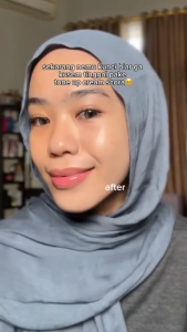 SCORA Sheer Glow Tone Up Cream Krim Pencerah Wajah Glowing Pelembab Meratakan Kulit