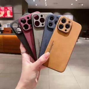 Soft Case Samsung A14 A24 A34 A54 Luxury Casing Sheepskin Leather