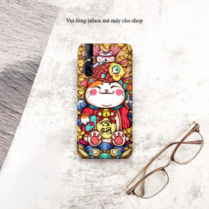 Miếng Dán Skin Điện Thoại In Hình Mèo Thần Tài Cho Iphone 7/ 8/ X/ XS/ 11 Pro Max/ 12 Pro Max/ 13 pro max