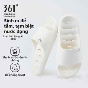 361° | Dép Đi Trong Nhà Tắm Cho Nam Chống Mùi Chống Trượt Nhanh Khô Thoát Nước
