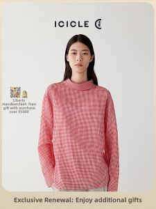 ICICLE | Catwalk Edition New Summer Cotton Voile Long Sleeve Embellished Top