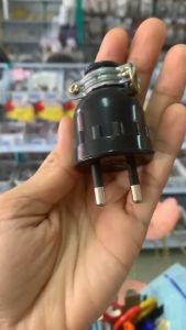 SOKAWA ปลั๊กยาง  2ขากลม มีห่วง รุ่น S-308 ปลั๊กตัวผู้ขากลม ปลั๊กไฟ มี มอก. พร้อมส่ง จากไทย