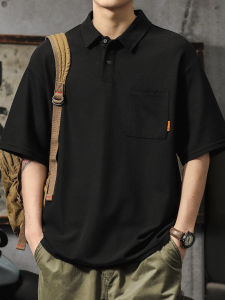Heavyweight Loose Fit Mens Casual Polo Shirt