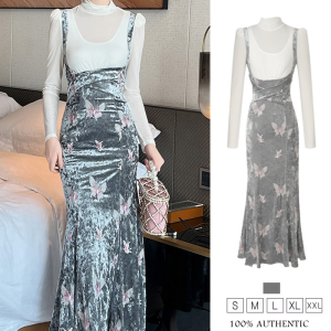 ZYHT womens dress work dress Korean dress Vacation dresse evening dress Attend event dresse Luxury dress Fashion dress party dress Wedding dresse 65256