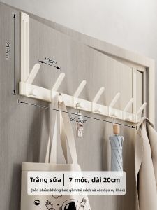MOSHANG | Móc treo quần áo không cần lắp ráp đặt sau cánh cửa