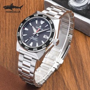 Đồng Hồ Nam Heimdallr Monster GS Diver 43mm Mặt Số Màu Xám Viền Gốm Sapphire NH35 Chuyển Động Tự Động Vòng Đeo Tay Bằng Thép Không Gỉ 20Bar Chống Nước