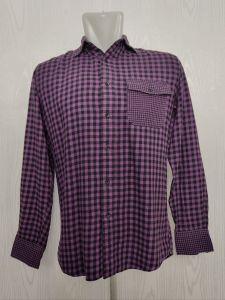Kemeja Flanel Kombinasi "Uniqlo" Original Second Size M