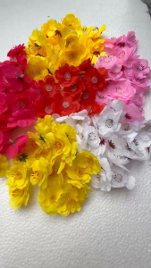 {Tết 2025} sét 100gr Hoa mai hoa đào rời cánh nhẹ kg vải mềm đẹp tương đương 1800-1900 bông