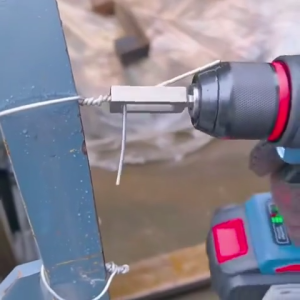 Electric Drill Wires Twisting Tools for Fence Repair Rebar Tying Farm Garden and Construction