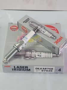 DILKAR7S8🎉Twin Tip🎉Toyota CamryHarrierInnova Proton Exora Bold Preve Turbo NGK 97939 Laser Iridium Spark Plug