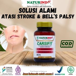 Obat Stroke Paling Ampuh Struk Badan Mati Rasa Sebelah Dan Bells Palsy Herbal Naturindo