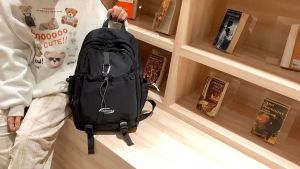 Beg galas gadis kapasiti besar komputer ransel comel pelajar sekolah menengah