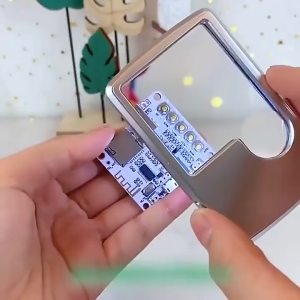 Magnifying Glass Card Portable Led Light Magnifier 3X Zoom Enlarge Reading Jewerlry Watch Repair