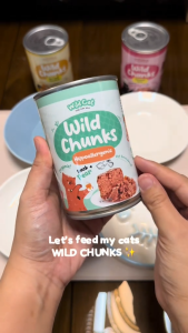 Wild Cat Premium Cat Wet Food Wild Chunks Can Organic Cat Wet Food Meal Topper Wet Food Chunks