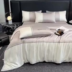 Cool Sensation Ice Silk Bedding Set