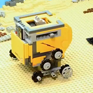 217Pcs Wall-E animation WALL-E robot model Building Blocks Educational Assembly Toy kids Gift compati