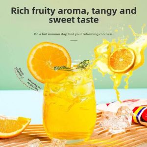 Retro Orange Citrus Powdered Drink