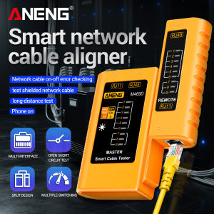 ANENG | Multi Functional Network Line Finder with Ethernet/Telephone Line Continuity Detection Support for RJ45/RJ11 Models ANENG M469D