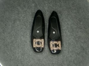 RGVD : Sepatu wanita flat shoes /sepatu glossy R-012/sendal wanita terbaru