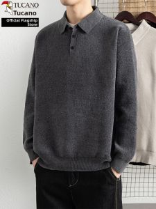 TUCANO | Spring Autumn New Mens Knit Underwear Polo Collar