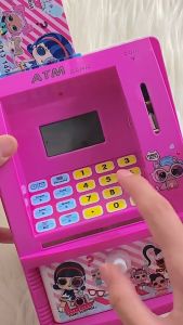 Celengan ATM Mini Anak Mainan Edukasi Menabung Safety Money Child Toys by Einstein-Store