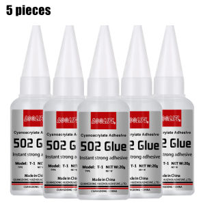1-3pcs Fast Glue 502 Cyanoacrylate Instant Glue Strong Adhesive DIY Liquid Jewelry Toy Shoes Super Quick Drying Transparent Glue