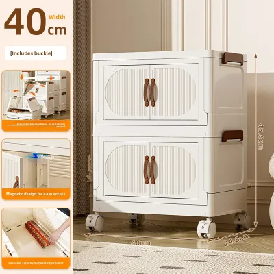 MEIZHUFU | Foldable Home Storage Cabinet