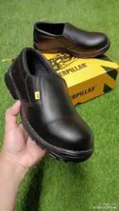 SEPATU SAFETY CATERPILLAR UJUNG BESI SOL DI JAHIT SEKELILING AWET / SAFETY SHOES SEPATU KERJA COWOK CEWEK PABRIK PROYEK INDUSTRI. SEPATU KITCHEN HOTEL RESTORAN. SAFETY SHOES SPBU MURAH SIZE 39-44 / SEPATU BOOT SAFETY TALI LAKI-LAKI