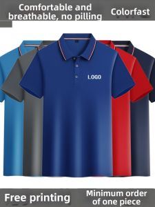 JINGYILAIXIU | Custom Short Sleeve Polo Workwear DIY Shirts