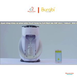 Máy pha sữa tự động cho bé BURABI Plus O2S thế hệ 6 máy pha sữa thông minh có kết nối wifi