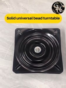 Bracket Ring Display Meja Putar Kursi Hitam Persegi 360 Derajat Furniture Kursi Meja Makan