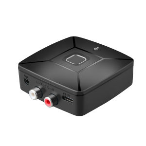 AUX Bluetooth 6.0 Audio Receiver Wireless Stereo Music Hi-Fi 3.5mm Jack 2RCA Adapter Receivers With MIC For Car Speaker PC