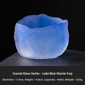SHUANGYU | Pink Fine Drinking Glass Teacup