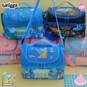 TAS MAKAN DOUBLE DECKER ID CUSTOM NAMA MINI LUNCHBAG 7746
