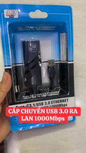 Cáp Chuyển Đổi USB 3.0 To Lan 10/100/1000 Mbps Gigabit
