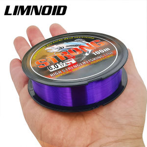 Limnoid 100M Fluorocarbon Coated Nylon Fishing Line Made of Japanese Material Strong Line Monofilament for Perch and Carp Fishin